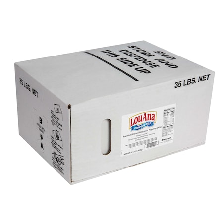 Louana Oil Louana Coconut Popcorn Bag In Box 35lbs 49580LOU